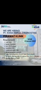Perawat Klinik Kimia Farma