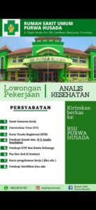 lowongan kerja RSU Purahusada Purworejo