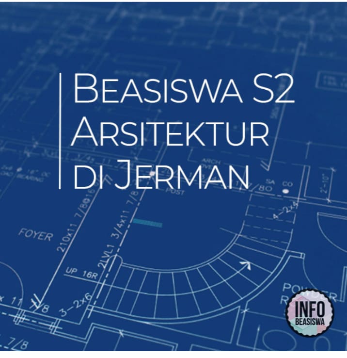 Beasiswa S2 Arsitektur di Jerman,Pendaftaran sampai 25 September 2023